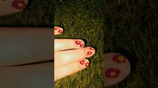 Easy & simple nailart 💅simple|#nailart#shorts#trending#ytshorts#video#youtube#floralart #mini#nai