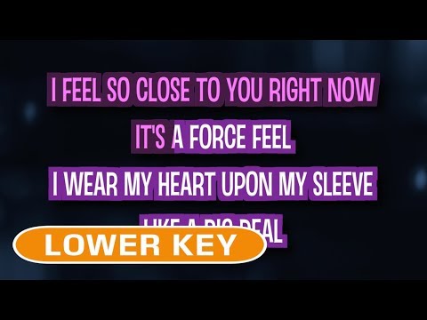 Feel So Close (Karaoke Lower Key) – Calvin Harris