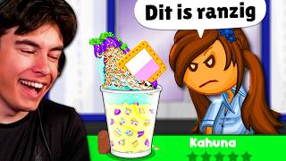 ZE VOND MIJN LIGA MILKSHAKE RANZIG... 😢