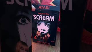 Watching Scream the way it was meant to be seen, on Atari 2600 🔪 #atari #moviecart #scream