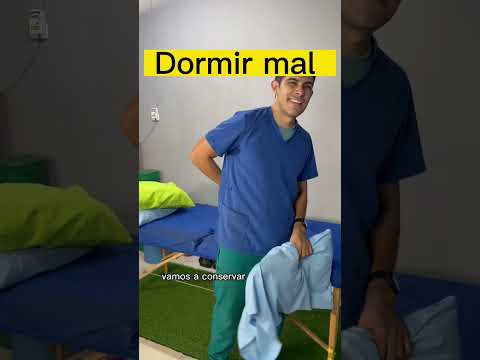 Al dormir boca arriba me duele la espalda baja #dolor #dolordespalda #dolorlumbar