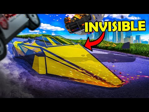 Destroying Cops with Invisible Flip Cars in GTA 5 RP