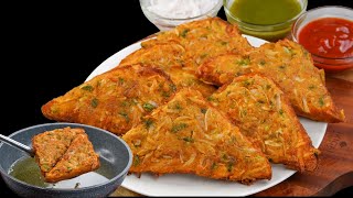 Masala Bread Toast Snacks Recipes for A Quick Tiffin Box Fix | Evening Snacks | Bread Onion Toast