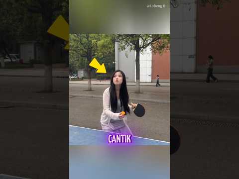 Skil bermain tenis meja yang luar biasa