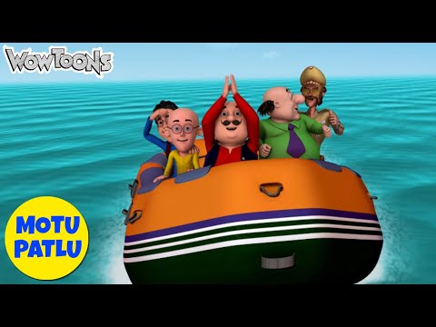 Motu Patlu English | Lost Island | Season 01 Episode 65 | English Cartoon For Kids