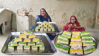 कम समय में बनाये घर पर मूँगफली की स्वादिस्ट मिठाई || Mungfali ki sweet recipe |