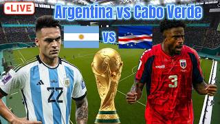 🔴 Argentina vs Cabo Verde | FIFA World Cup 2026 | Football Life 26 sim football video game.