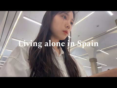 🇪🇸 도서관 가서 공부하고 요리하는 일상 | 스페인 유학생 브이로그