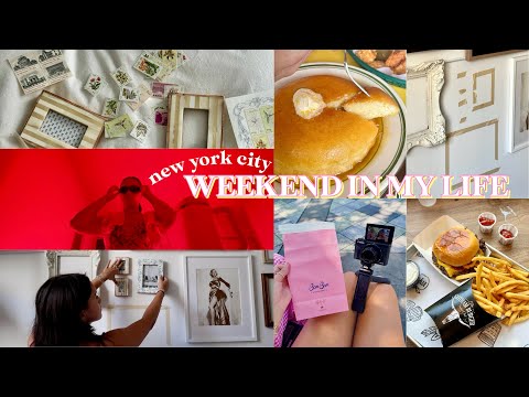 weekend in my life in new york city | BonBon swedish candy, gallery wall updates, clothing haul