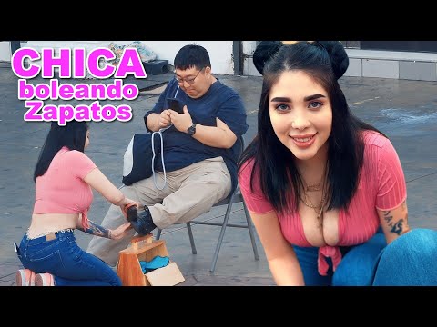 Dejarías que una CHICA te Boleara los ZAPATOS?? 😱🤔|   - Bufones.net