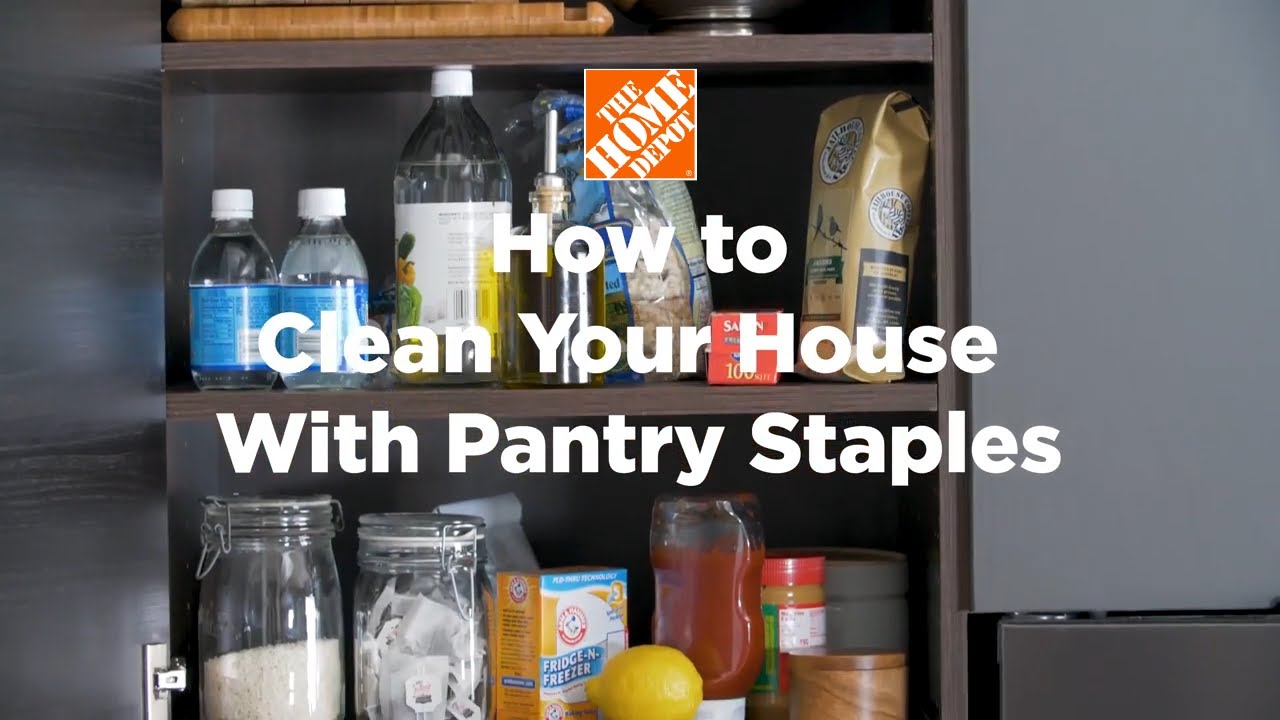 How to Clean Your Home Using Pantry Staples
