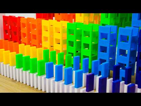 200,000 Dominoes in 1 Year in 3 Minutes | Best of Hevesh5 (15)