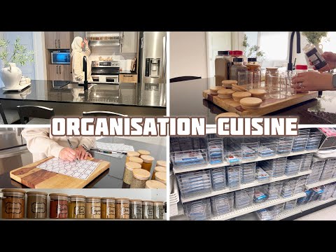 Organisation cuisine range avec moi mon placard à épices…