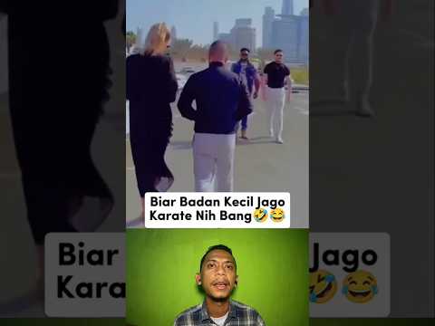 biar badan kecil jago karate nih bang 😂 #shorts