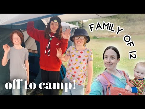 BYE BOYS! OFF TO CAMP | Family of 12 w/ Twins + Triplets