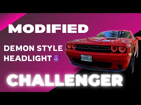 Challenger Modifications🇨🇦•Demon Style👀Headlight•OPT7🚀