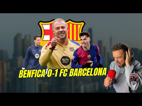 💥 VICTORIA EPICA CON 10 DEL FC BARCELONA ANTE EL BENFICA 💥