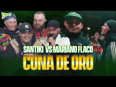 DTOKE REACCIONA con OBIE, BARBA y CHINO CNO a SANTIKI vs MARIANO FLACO | CUNA DE ORO FINAL