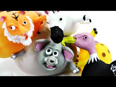 JUGUETES BLANDITOS: ANIMALES GLOBO QUE SE INFLAN. BOLSITAS SORPRESA JUNGLE BALLOON/ DIVER+