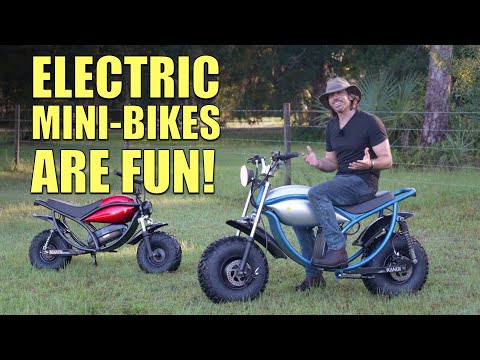 Testing Kandi's ELECTRIC Mini Bikes For Work & Play!