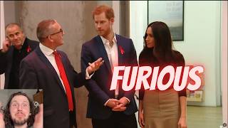 Meg's FURIOUS Mask Slips (  4 in a row) #meghanmarkel