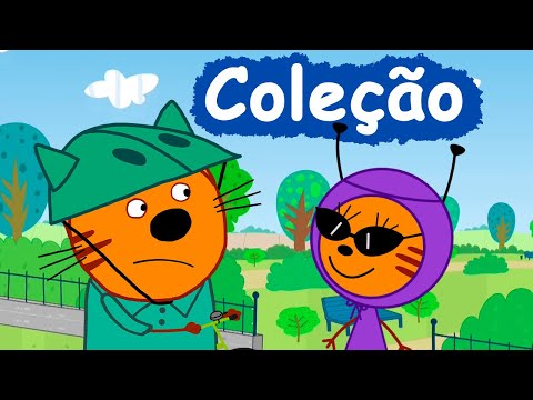 Kid-E-Cats em Portugues | Coleção dos episódios | Desenhos para crianças