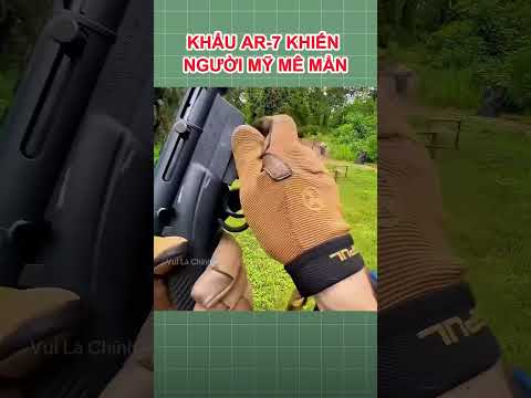 Khẩu AR-7 khiến người Mỹ mê mẩn