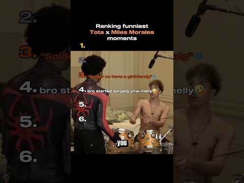 Ranking best Tota and Miles Morales moments #tiktok #tota #kaicenat #streamer #xyzbca