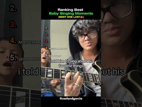 Ranking Best Baby Singing Moments โค๏ธ