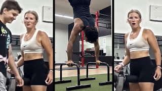 🔥 Scaring People In The Gym With Calisthenics #135