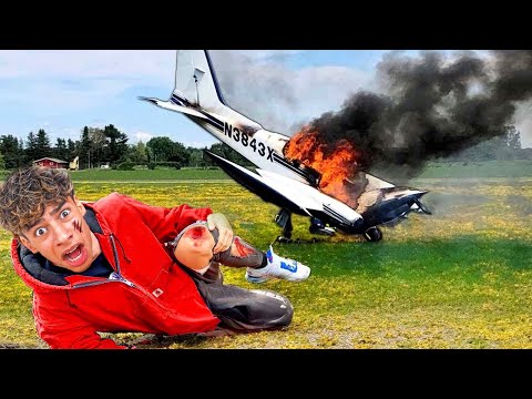 Ferran's Plane CRASHED ON CAMERA.. (The Royalty Family)