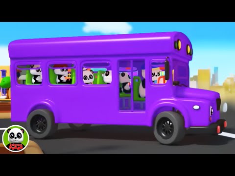Ruote Sull'autobus |  Più filastrocche giocose per bambini - Babybaopanda