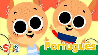 Enrola A Cordinha | Canções Infantis | Super Simple Português