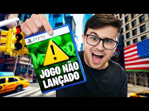 Fui até NOVA YORK jogar um GAME ainda NÃO LANÇADO