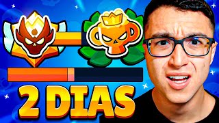 TENGO 2 DÍAS para SUBIR a PRO en COMPETITIVO vavavava