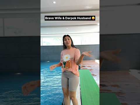 Brave Wife and Darpok Husband 😛