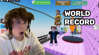 SQUID Games TROLL Tower Speedrun (WORLD Record)