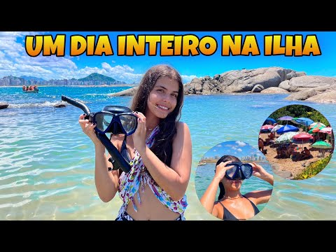 UM DIA INTEIRO NA ILHA com Praia | NICOLE DUMER