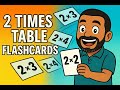 Mastering the 2's Times Tables with Flashcards