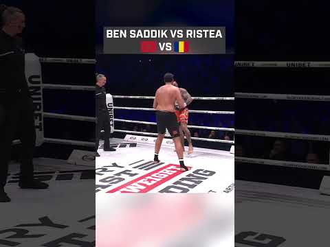 Jamal Ben Saddik OUTCLASSES Cristian Ristea at #GLORY99