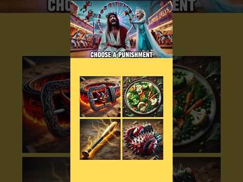Girl Hit Jesus with Toy Hammer! Jesus Quiz