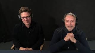 Mads Mikkelsen & Thomas Vinterberg Press Conference 'DRUK' / 'ANOTHER ROUND' San Sebastian Festival