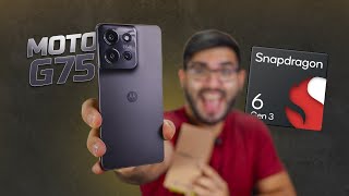 Moto G75 é O MELHOR Smartphone abaixo de R$ 1.500,00! 4K, Certificação Militar, Snapdragon (análise)