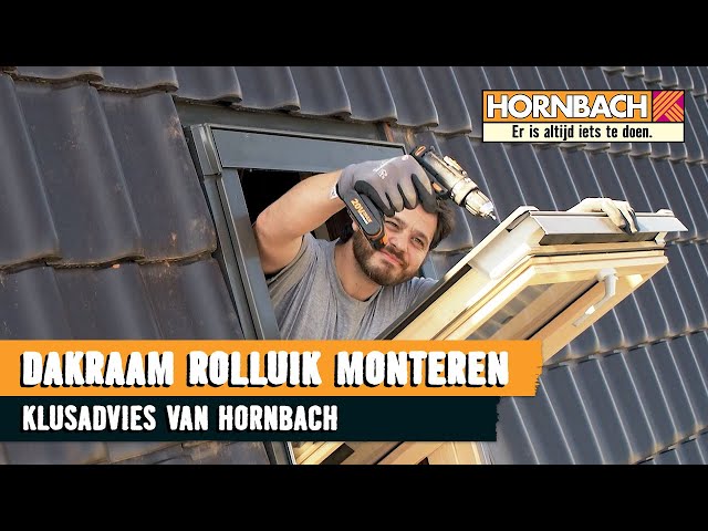 Dakraam rolluik monteren Dakraam rolluik monteren