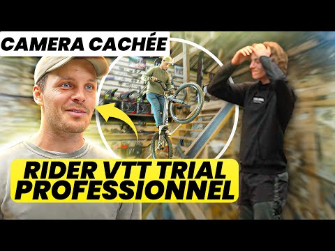 PRANK : On piège un magasin de vélo avec un champion de VTT trial