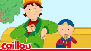 Caillou et papa partent en voyage | Caillou Français