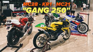 2-Tak 250cc (KR1, MC28, MC21) Satu Panggung! = Mimpi Buruk sekaligus penjinak CBR 250 dan ZX25R?