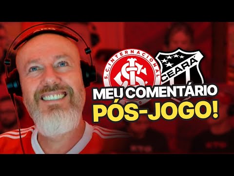 FOI MELHOR, MAS PRECISA MAIS | COMENTÁRIO DE FABIANO BALDASSO | INTERNACIONAL 1 X 0 CEARÁ