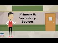 Exploring Primary and Secondary Sources in Reading and Writing