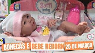 BONECAS BARATAS E BEBES REBORN NO ARMARINHOS FERNANDO - 25 DE MARÇO - DIA DAS CRIANÇAS